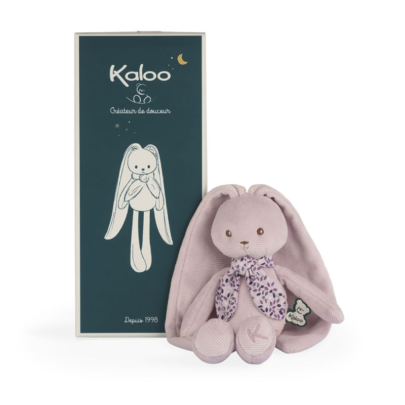 Doudou BIO Kaloo personnalisé - Lapinou Rose