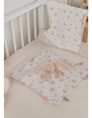  - rosie et verdi - jour / nuit réversible lapin beige 