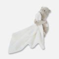  mouchoir hippopotame gris blanc 