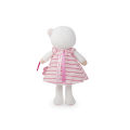  tendresse poupée rose robe rayée 25 cm 