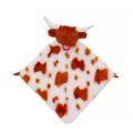 Cubbies maxi vache blanc marron 40 cm 