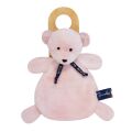  - ours dorlotin - rose 25 cm 