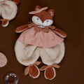  - mina the fox comforter pink brown 29 cm 