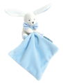  - lapin bleu mouchoir blanc 