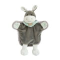  - marionnette ferme âne gris 25 cm 