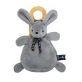  - lapin dorlotin - gris 25 cm 