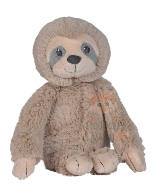 Tex Peluche paresseux marron beige 30 cm