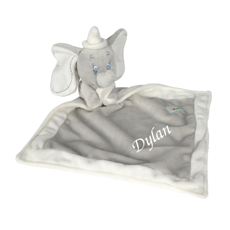 Doudou Disney Elephant Gris Plat - Dumbo