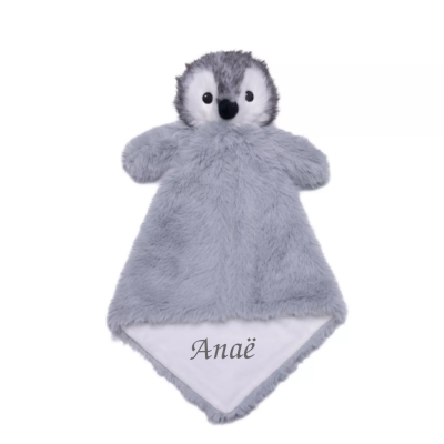 Cubbies pingouin gris blanc 40 cm 