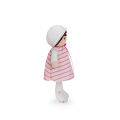  tendresse poupée rose robe rayée 25 cm 