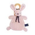  - lapin dorlotin - rose 25 cm 