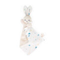  - carré douceur - lapin blanc délicat 17 cm 