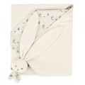  - lapinoo - blanket rabbit cream beige 80 x 70 cm 