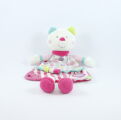  les gourmandises plat chat rose beige 