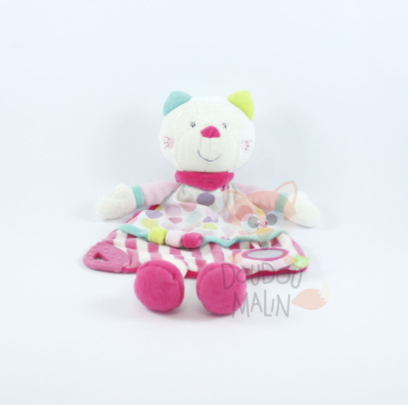  les gourmandises plat chat rose beige 