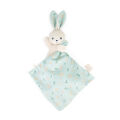  - carré douceur - lapin vert bouquet dagrumes 17 cm 