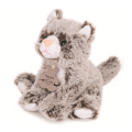  zanimoos pekuche chat marron blanc 15 cm 