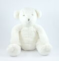 Dpam peluche ours crème 40 cm 