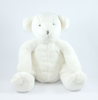 Dpam peluche ours crème 40 cm 
