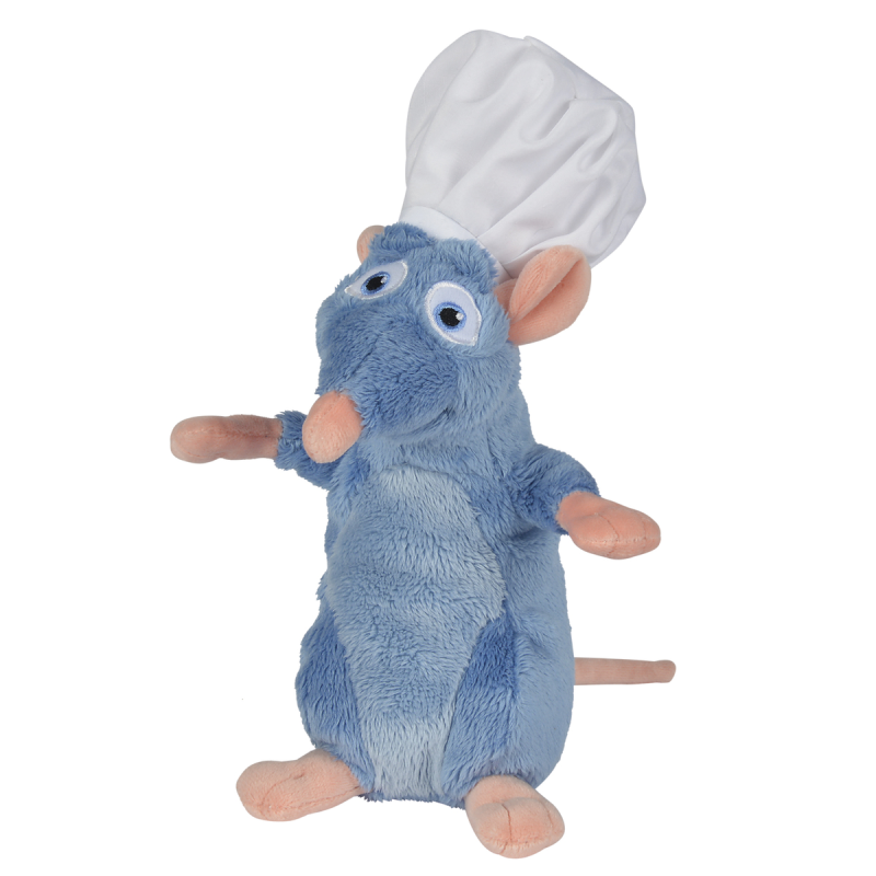 Doudou Remy A/Toque Fromage 25 cm Ratatouille Disney 