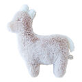  lulu lalpaga peluche beige 30 cm 