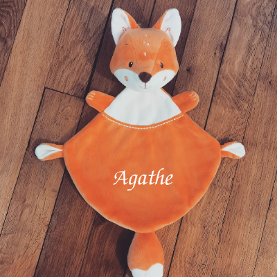  césar renard orange blanc 30 cm 