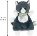  - les amis - chamallow chat - 18 cm 