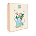  - lapin ciboulette - attache-sucette rose 19 cm 