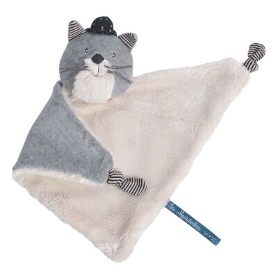 - les moustaches - fernand the cat comforter beige 25 cm 
