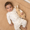  plat lapin beige marron 25 cm 