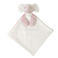 Bam bam - plat éléphant  rose blanc 25 cm 
