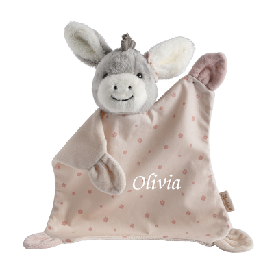  - emmi the donkey - comforter pink 20 cm 