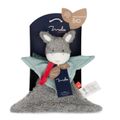  - coton bio  made in france - âne 22 cm 