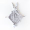 - ella lapin - grand plat gris 35 cm 