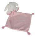  milk lapin mouchoir rose blanc 
