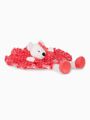  plat souris rouge blanc fleur 