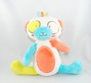  boîte à musique panda blanc bleu orange vert 