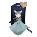  - coton bio made in france - mouchoir âne 22 cm 