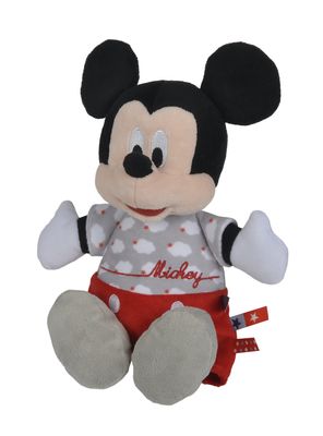  peluche mickey souris rouge gris noir nuage 