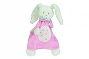  mon ange lapin blanc rose gris étoile 