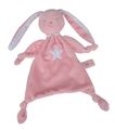  layette plat lapin rose blanc étoile 