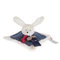  - organic cotton & made in france - big comforter rabbit 25 cm  
