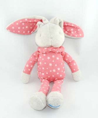  lapin rose gris étoile 