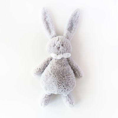  - ella lapin - peluche gris 30 cm 