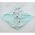  chien plat carré bleu blanc herisson feuille ballon 