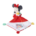  - minnie souris - evergreen peluche avec arc en ciel rouge gris 