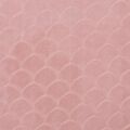  - couverture plaid bébé 100 x 75 cm wavy vieux rose 