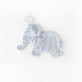  oscar léléphant attache-sucette bleu 