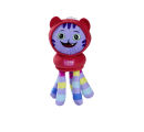 Gabby et maison magique - peluche dj miaou - 18 cm 