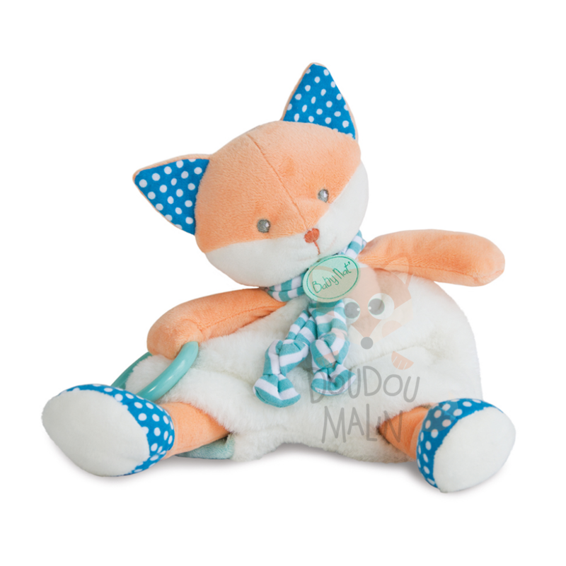 Baby Nat Les Poupis Activity Doll Fox White Baby Nat Les Poupis Activity Doll Fox White